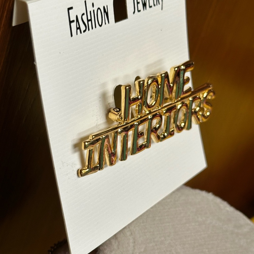Fashions jewelry Home Interiors Brooch pin for realtors and home designers - Picture 6 of 12